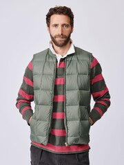 Aubin Green Herriot Down Gilet - Image 1 of 7
