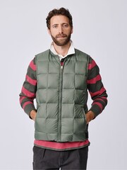 Aubin Green Herriot Down Gilet - Image 5 of 7