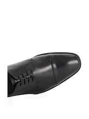 Dune London Black Suffix Flex Sole Toecap Shoes - Image 5 of 9