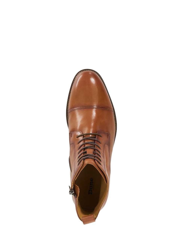 Dune London Light Brown Standard Fit Matias Toecap Detail Ankle Boots - Image 10 of 10 Dune London Light Brown Standard Fit Matias Toecap Detail Ankle Boots - Image 10 of 10