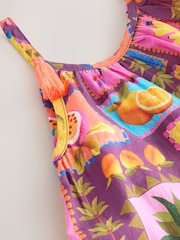 Imprimeu multiplu - Strappy Playsuit (3mths-10yrs) - Imaginea 4 din 4