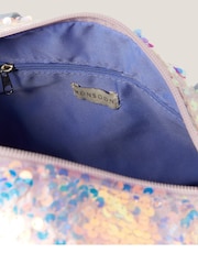 Monsoon Silver Sequin Dance Duffle Bag - Image 4 of 4