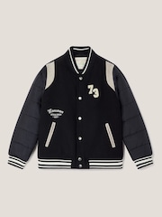 Monsoon Varsity Bomber Jacket - صورة 2 من 4