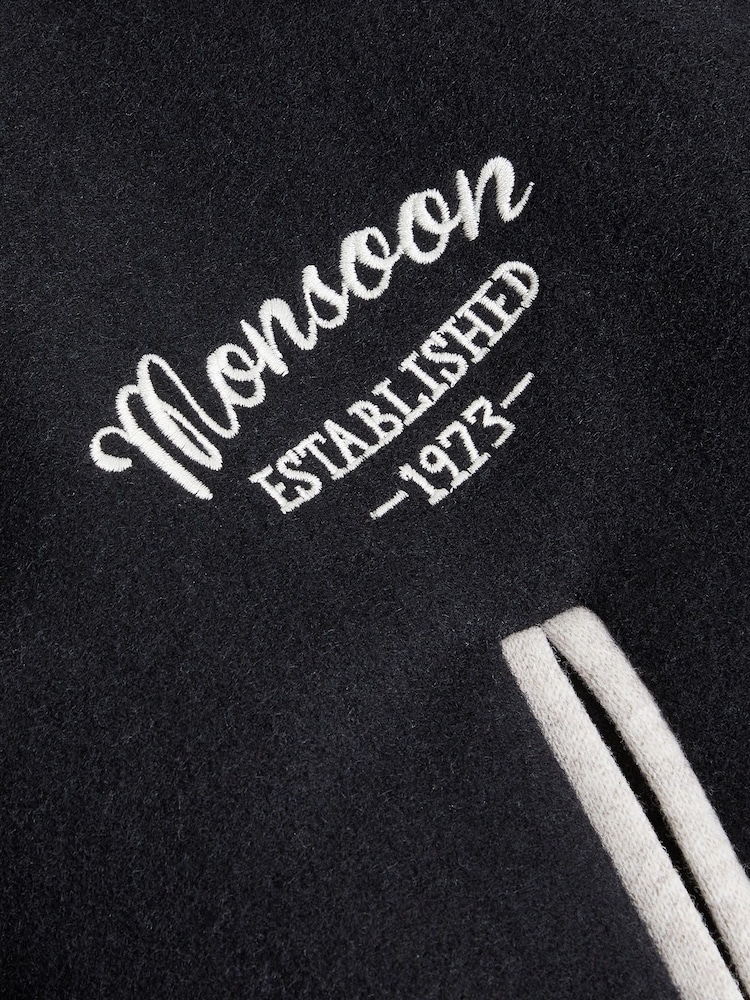 Monsoon Varsity Bomber Jacket - صورة 4 من 4 Monsoon Varsity Bomber Jacket - صورة 4 من 4