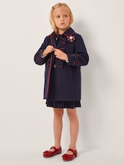 Monsoon Blue Piped Bow Coat - Image 1 of 3