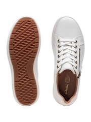 Clarks White Nalle Lace Shoes - Image 7 of 7