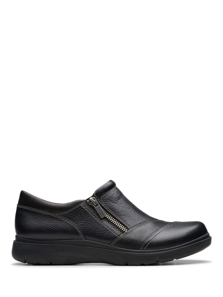 Clarks Black Certina Pure Shoes - Image 1 of 7