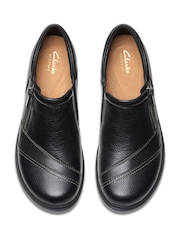 Clarks Black Certina Pure Shoes - Image 6 of 7