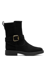Clarks Black Nella Mid Boots - Image 1 of 6