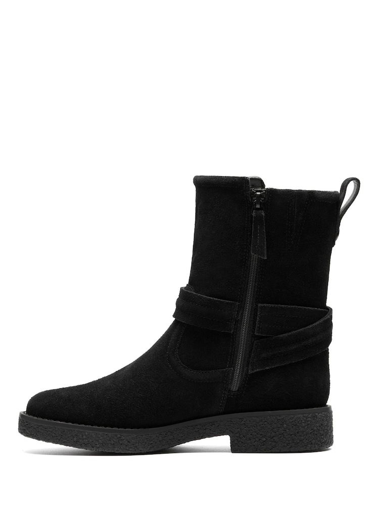 Clarks Black Nella Mid Boots - Image 2 of 6