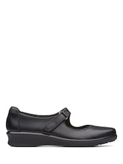 Clarks Black Hope Henley Shoes - Image 1 of 7