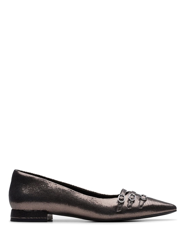 Clarks Metallic Sensa15 Strap Shoes - Image 1 of 6