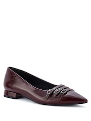 Clarks Red Sensa15 Strap Shoes - Image 3 of 6