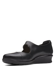 Clarks Black Hope Henley Shoes - Image 4 of 7