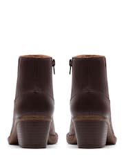 Clarks Brown Kastela Top Boots - Image 5 of 6