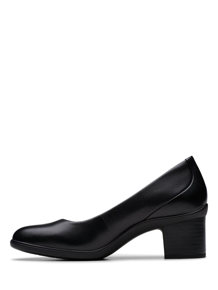 Clarks Black Shaya Poppy Shoes - Image 2 of 6