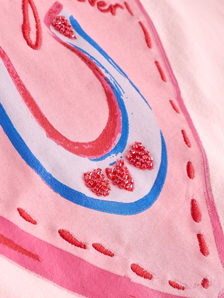 Eleanor Bowmer Pink Love Forever T-Shirt - Image 9 of 9