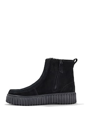 Clarks Black Torhill Cozy Boots - Image 2 of 6