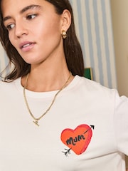 Eleanor Bowmer White Mum T-Shirt - Image 3 of 3