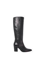 Dune London Black Tenna Smart Knee High Boots - Image 2 of 6