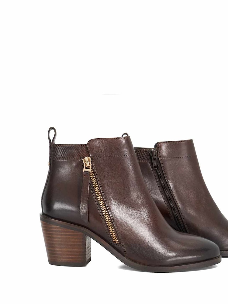 Botas Dune London Paicing com zíper lateral - Imagem 1 de 5