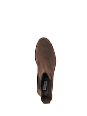 Dune London Brown Poema Cleated Sole Chelsea Boots - Image 7 of 10