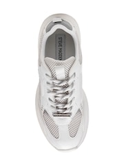 Steve Madden Premioe Leather White Trainers - Image 6 of 6