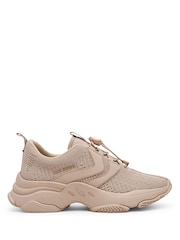 Steve Madden Nude Main ST.E Runner Trainers - Image 1 of 4
