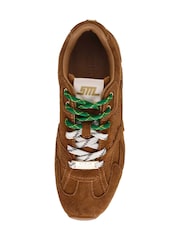 Steve Madden Natural Asiel Suede Trainers - Image 4 of 6