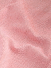 珊瑚粉色 - 常规版型 - 短袖 Easy Iron Button Down 牛津布 衬衫 - 3的图像2｝