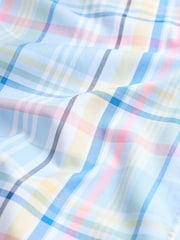 Blue Regular Fit N.Premium Long Sleeve Stripe Smart Shirt - Image 7 of 7