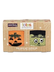 Totes Toasties Kids Super Soft Slipper Socks Twin Pack - Bild 4 von 4