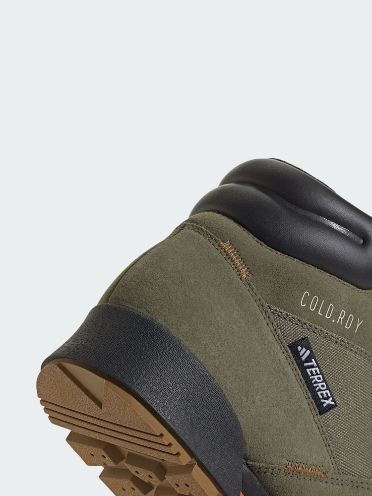 adidas Terrex Green Snowpitch Cold.Rdy Hiking Boots - Image 4 of 4