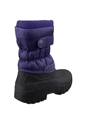 Cotswolds Blue Chase Touch Fastening and Zip Up Winter Boots - Image 3 of 4