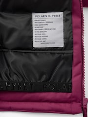 Polarn O. Pyret Red Padded Waterproof Coat - Image 7 of 8