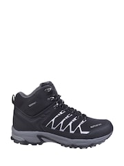 Cotswolds Abbeydale Mid Hiker Black Boots - Image 2 of 4