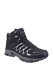Cotswolds Abbeydale Mid Hiker Black Boots - Image 3 of 4