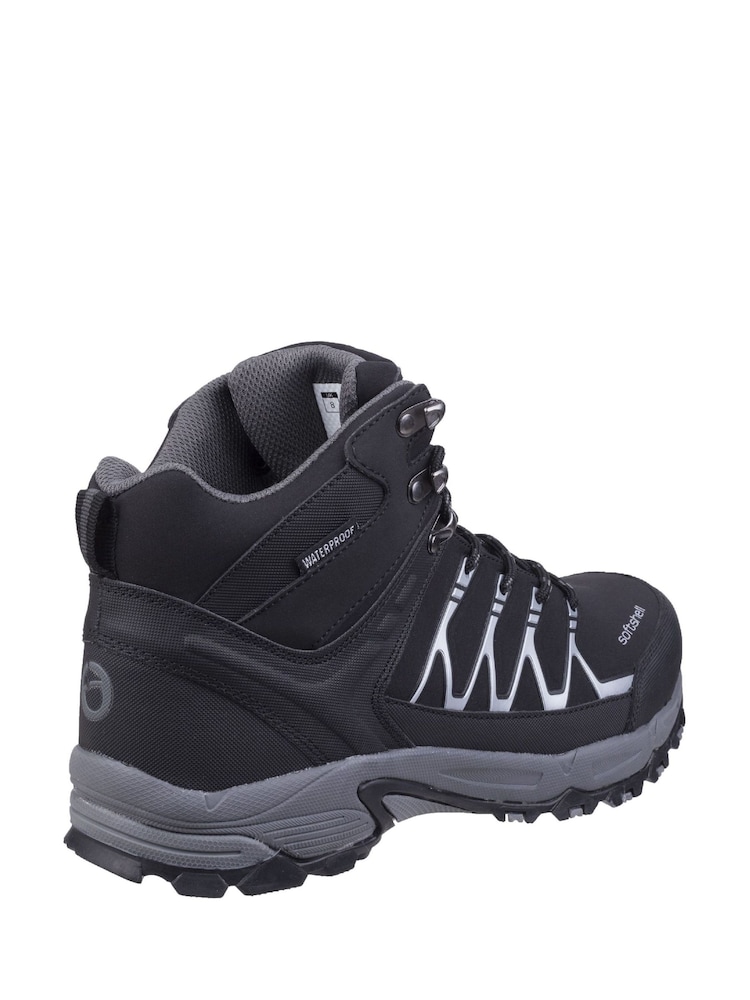 Cotswolds Abbeydale Mid Hiker Black Boots - Image 4 of 4