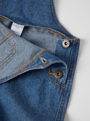 Polarn O. Pyret Cotton Denim Dungarees - Slika 3 iz 5
