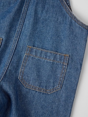 Polarn O. Pyret Cotton Denim Dungarees - Slika 5 iz 5