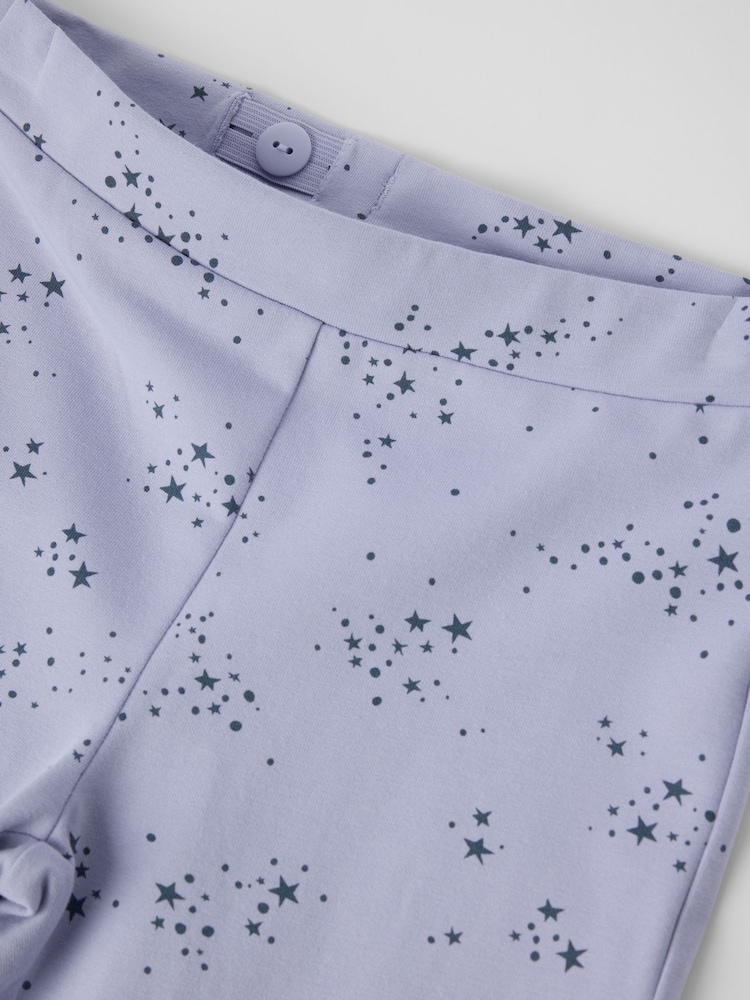 Polarn O. Pyret Cotton Star Print Flared Trousers - صورة 3 من 3 Polarn O. Pyret Cotton Star Print Flared Trousers - صورة 3 من 3