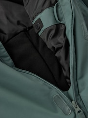 Polarn O. Pyret Green Waterproof Padded Winter Overall Snowsuit - Image 5 of 7