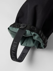 Polarn O. Pyret Green Waterproof Padded Winter Overall Snowsuit - Image 6 of 7