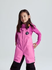 Polarn O. Pyret Pink Waterproof Padded Ski Salopettes Snowsuit - Image 2 of 8