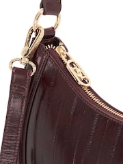 Dune London Red Small Direction Smart Scoop Shoulder Bag - Image 3 of 5