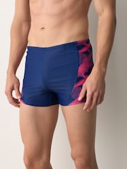 海軍藍╱粉色 - 單人 - Active Motionflex 泳褲 - 圖片 1/7