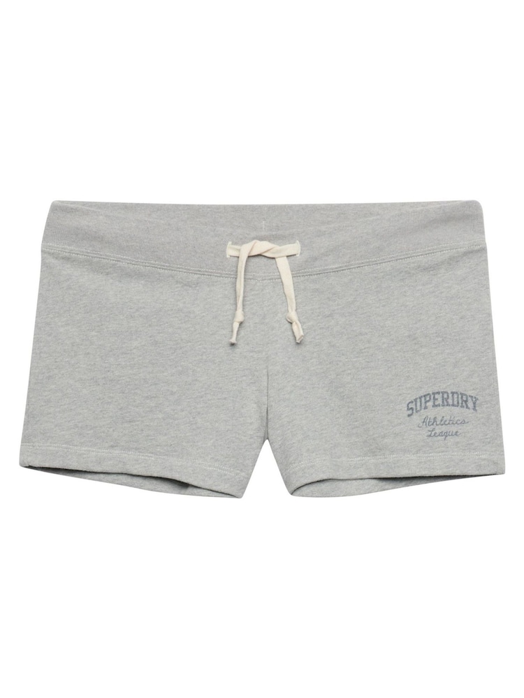 Superdry Ath Ess Jersey Script Shorts - Imagen 1 de 2
