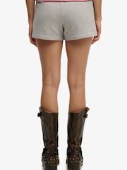 Superdry Grey Athletic Essential Jersey Script Shorts - Image 3 of 8