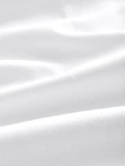 White Regular Fit Cotton Rich Textured Easy Care Smart Shirt - Image 3 of 3