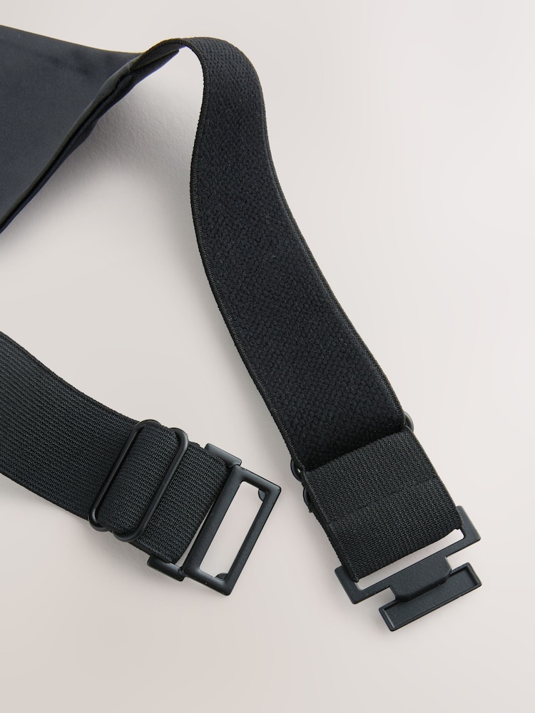 White/Black Bow Slim Fit Single Cuff Shirt, Cumberbund,and Bow Tie Set 3 Pack - Image 7 of 7 White/Black Bow Slim Fit Single Cuff Shirt, Cumberbund,and Bow Tie Set 3 Pack - Image 7 of 7